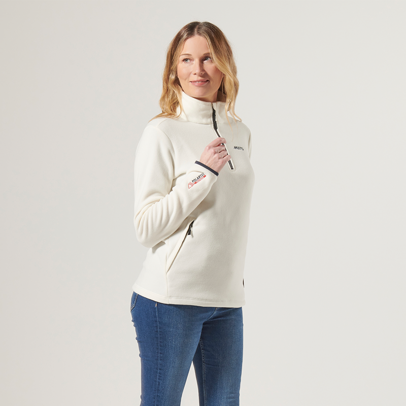 Musto Women's  Snug Fleece Antique Sail White - UK14-4